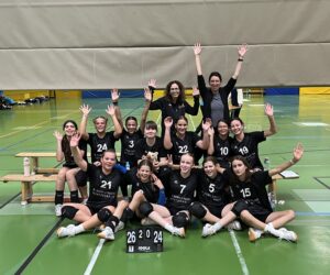 Die Premiere in der Landesliga für die U18 Volleyballerinnen der SG DJK/TSG Bruchsal ist geglückt