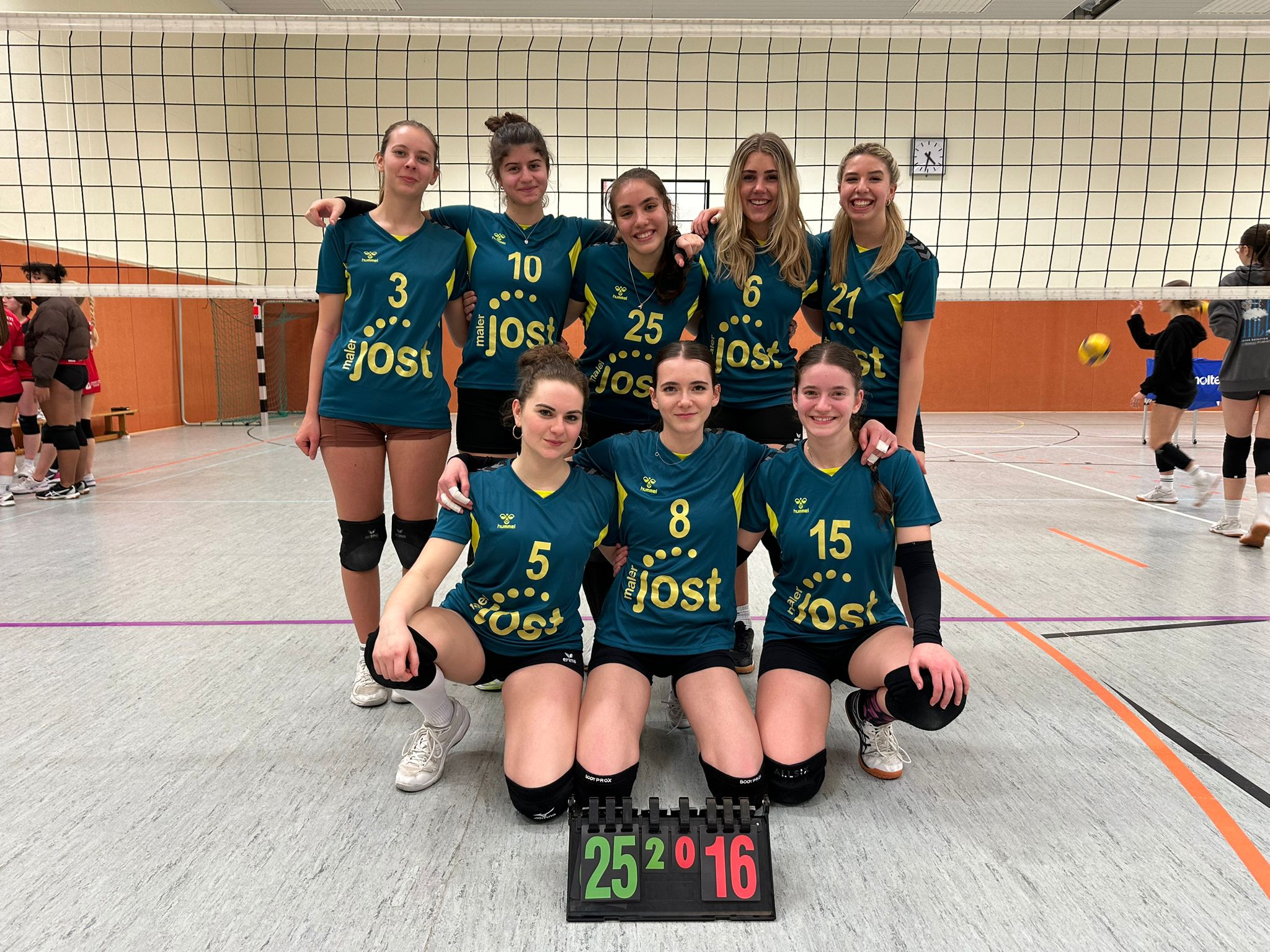 U20 Mannschaft Volleyball Damen